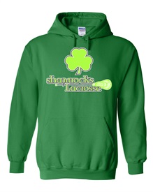 Shamrocks Logo Green Hoodie - Order due by Monday, August 29, 2022